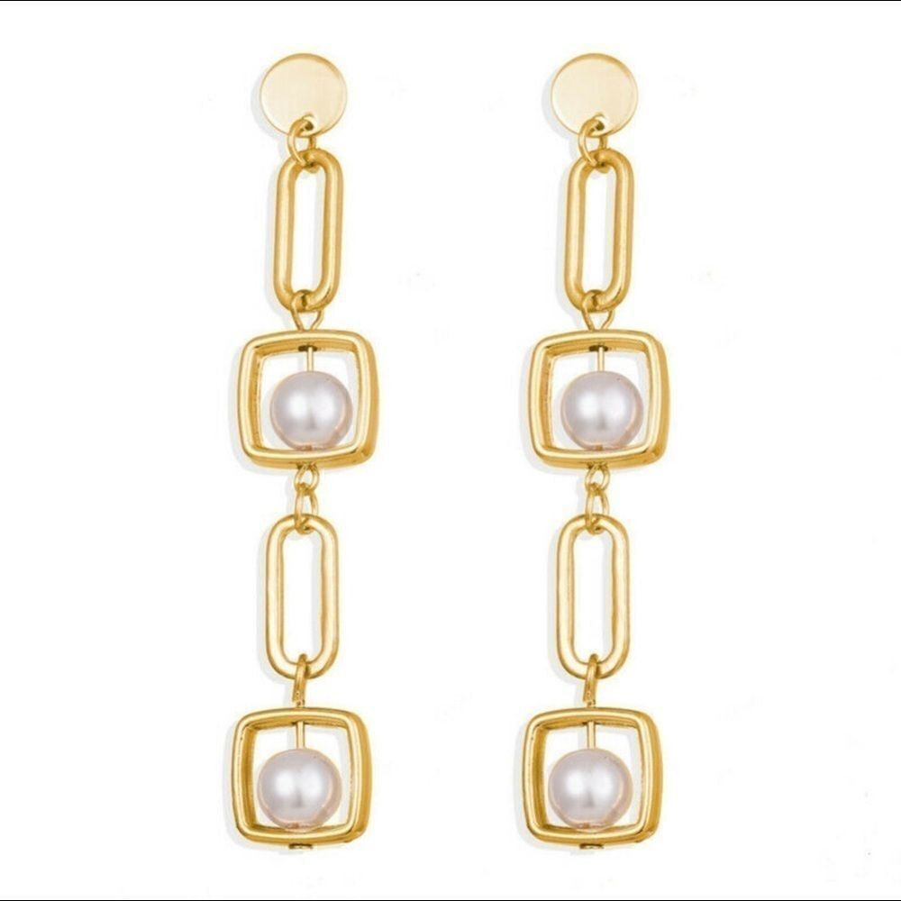 + Boho Geometric Dangle Drop Earrings